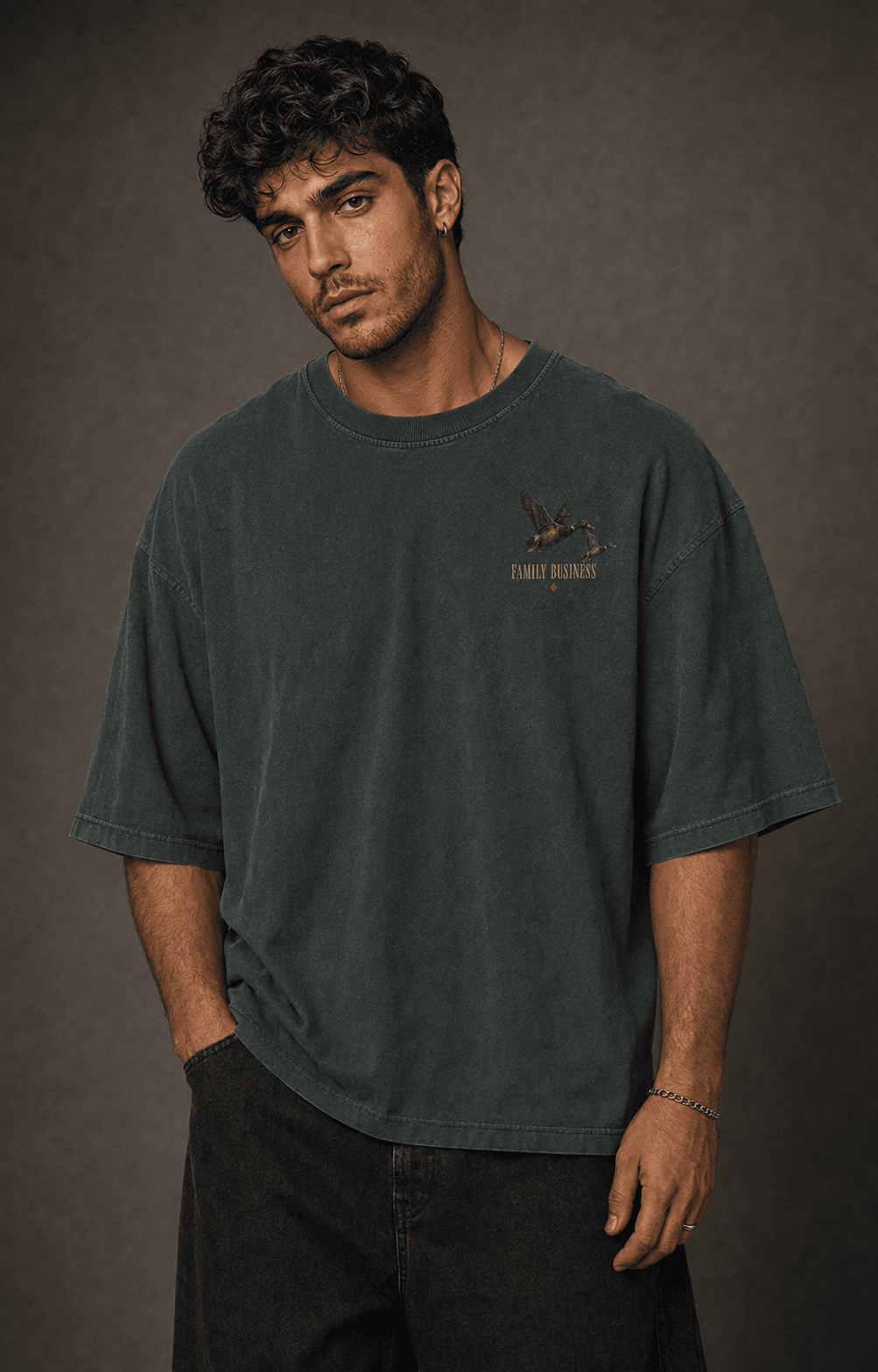 THE SOPRANOS — green shirt mockup