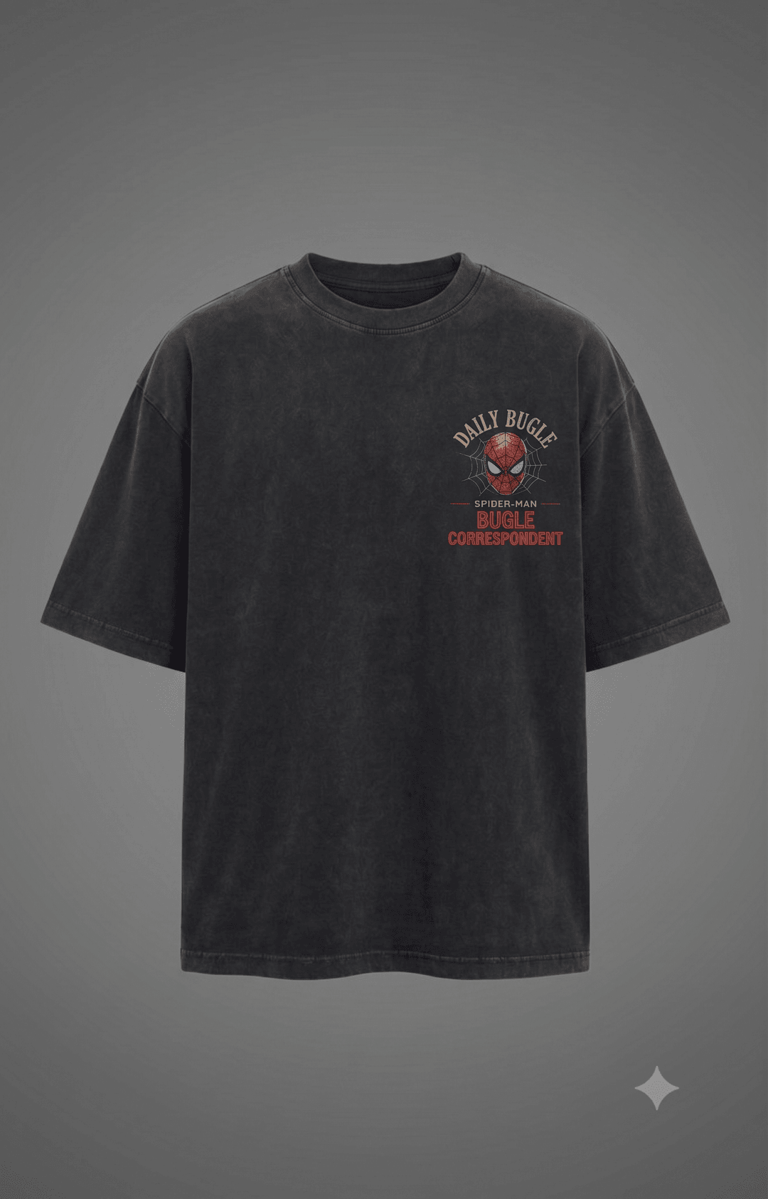 SPIDERMAN — black shirt mockup