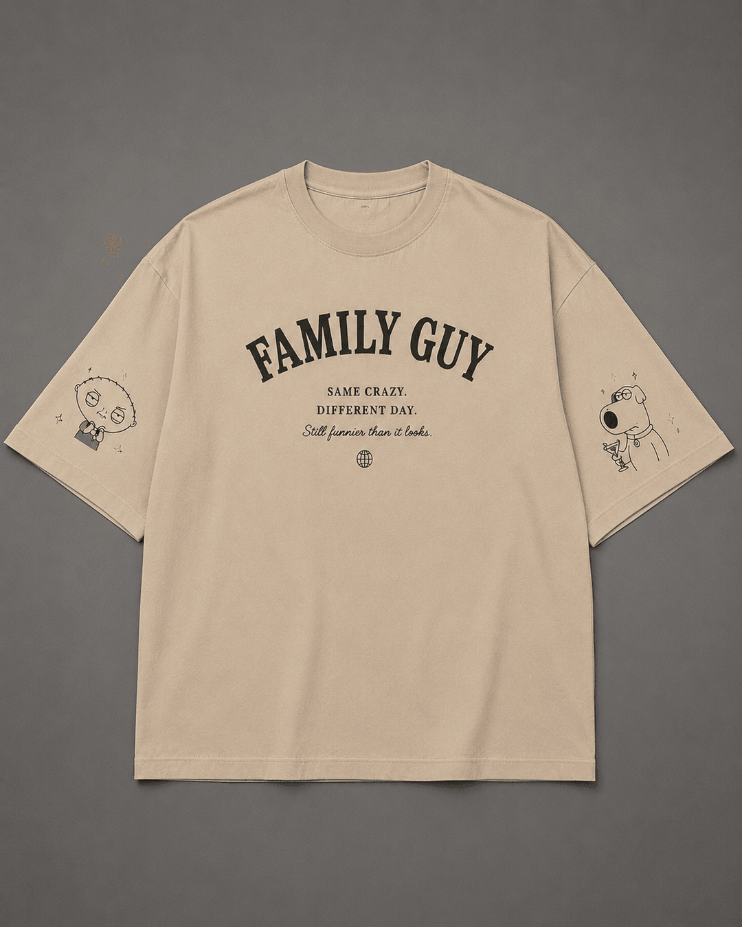 FAMILY GUY — white shirt mockup