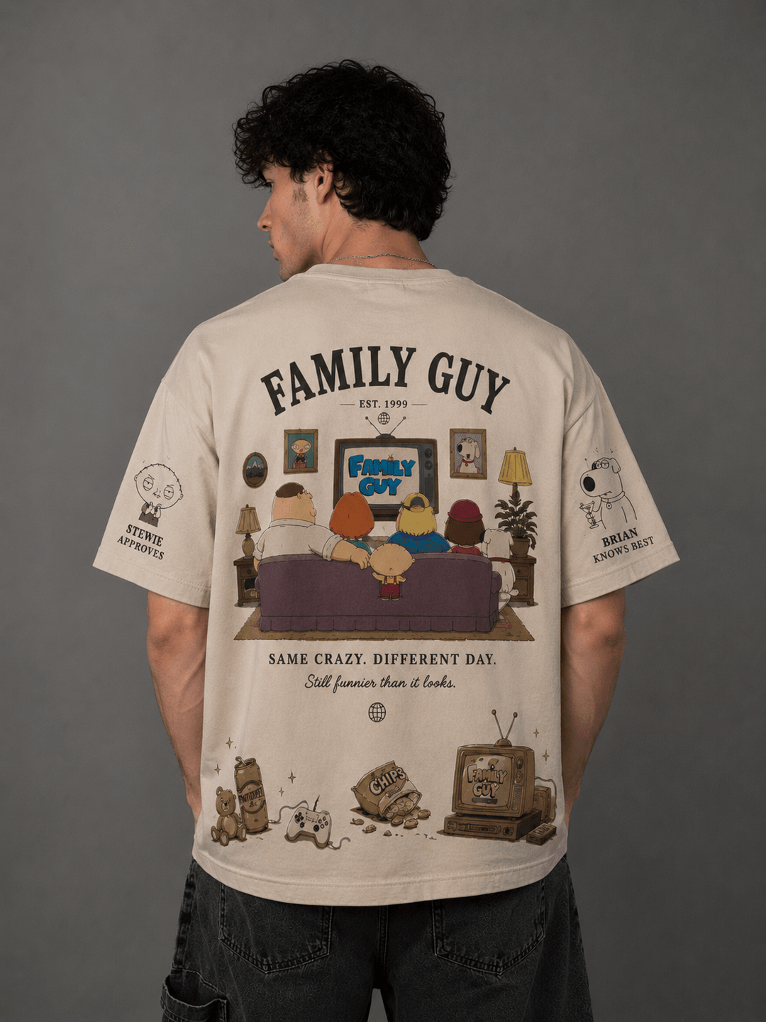 FAMILY GUY — white shirt mockup