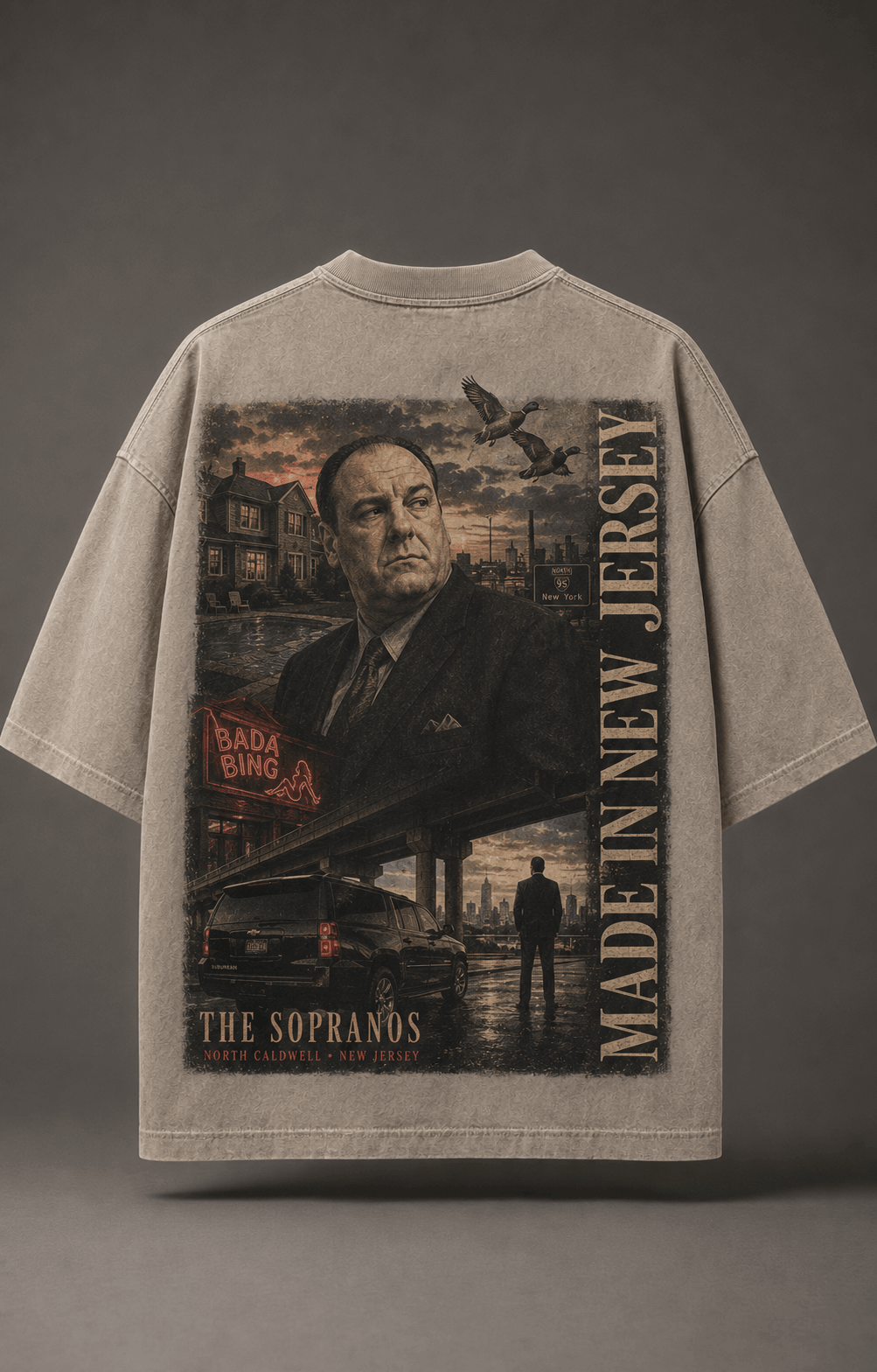 THE SOPRANOS — white shirt mockup