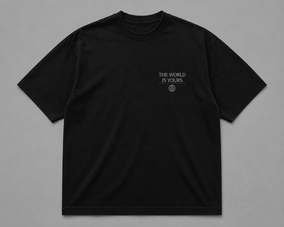 SCARFACE — black shirt mockup
