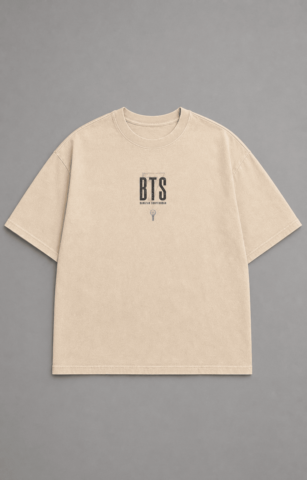 BTS — white shirt mockup