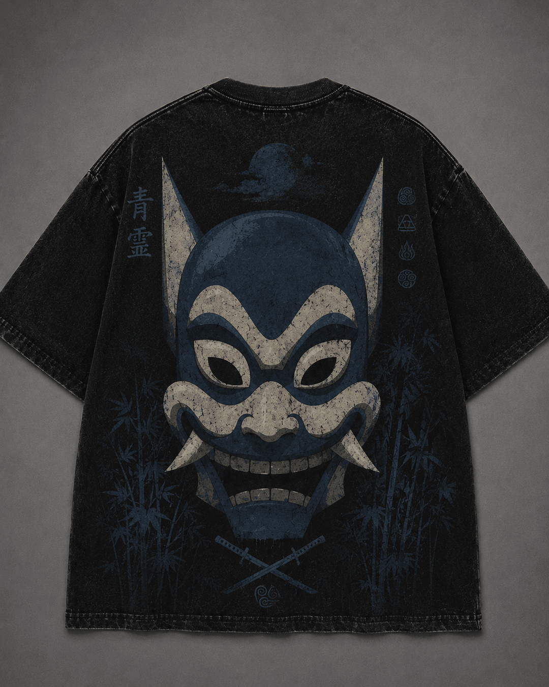 AVATAR AANG: THE LAST AIRBENDER — black shirt mockup
