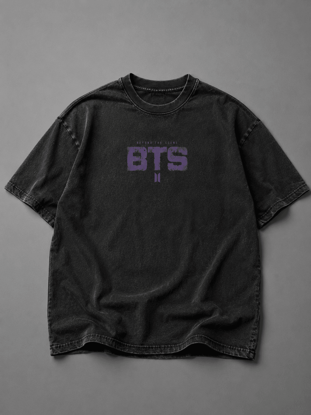 BTS — black shirt mockup
