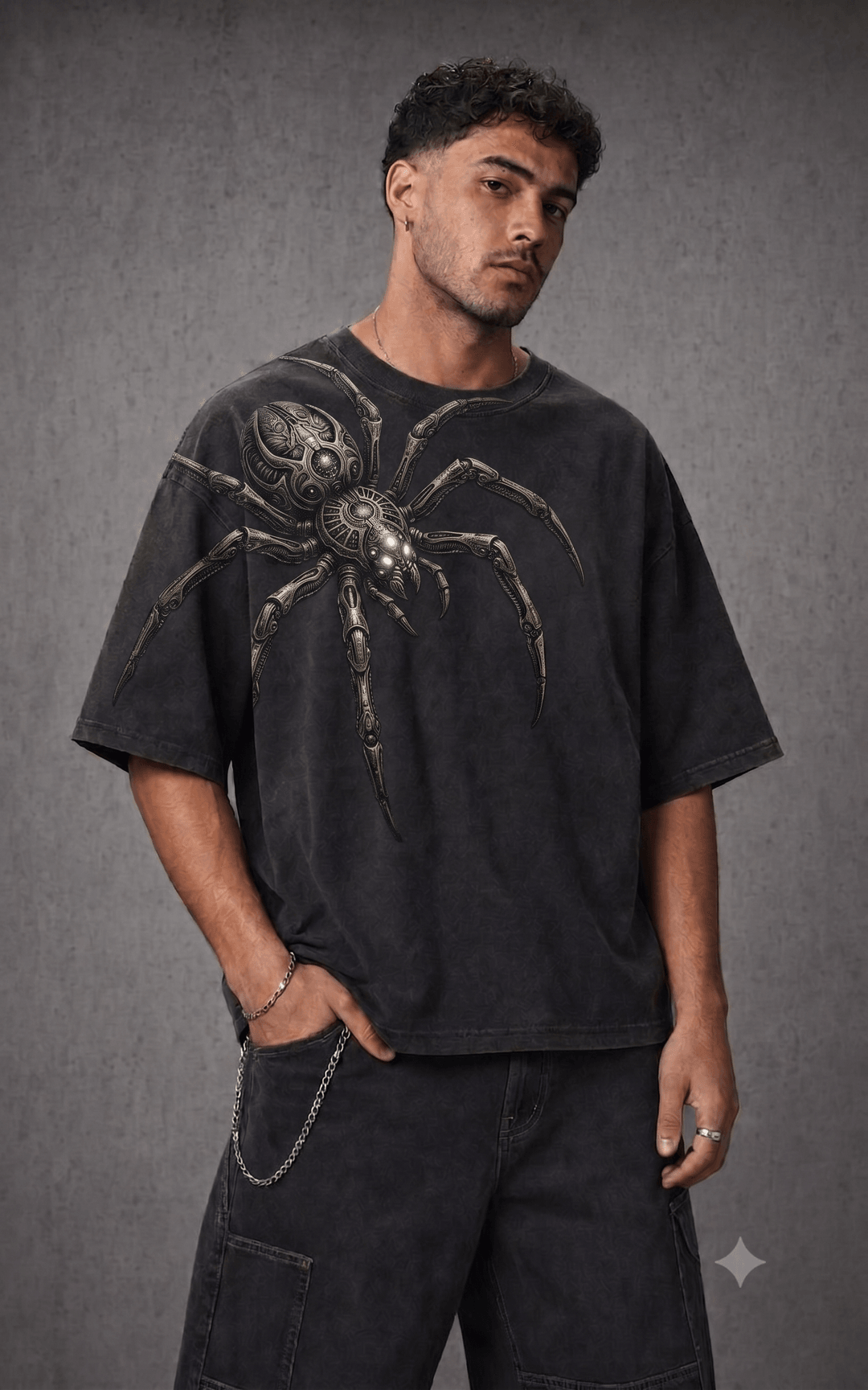 SPIDERMAN — black shirt mockup